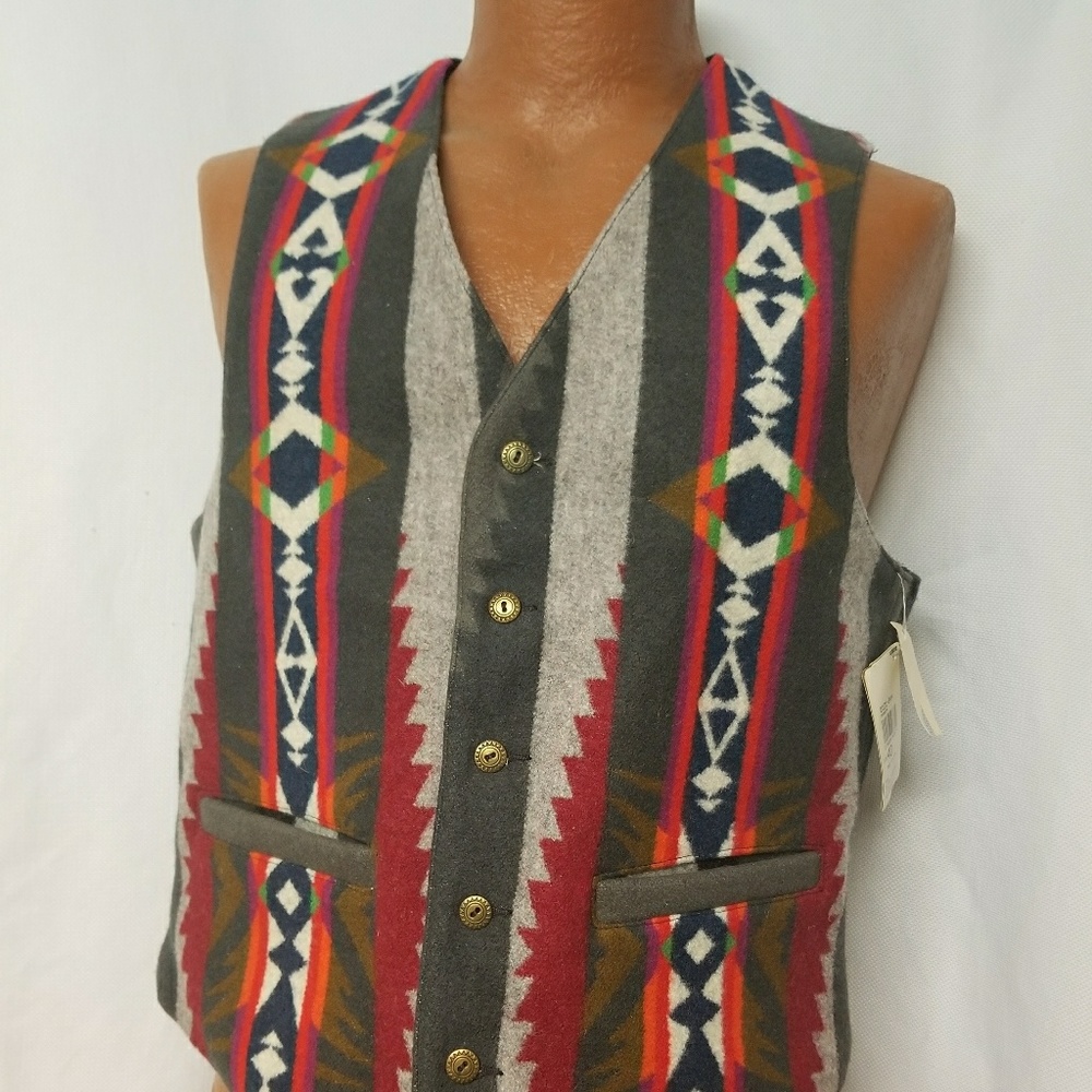 💮SOLD💮VTG High Grade Westernwear Pendleton Vest